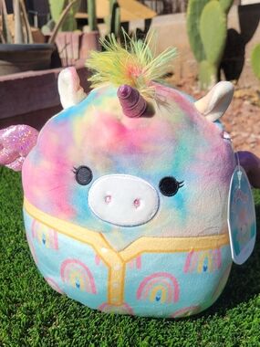 Rainbow Unicorn Plush - Multicolor